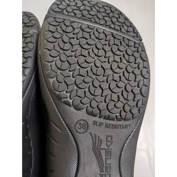 Dansko Neci Women’s Black Leather Slip Resistant Work Walkin Shoes Size 36 US 6 - Picture 7 of 8